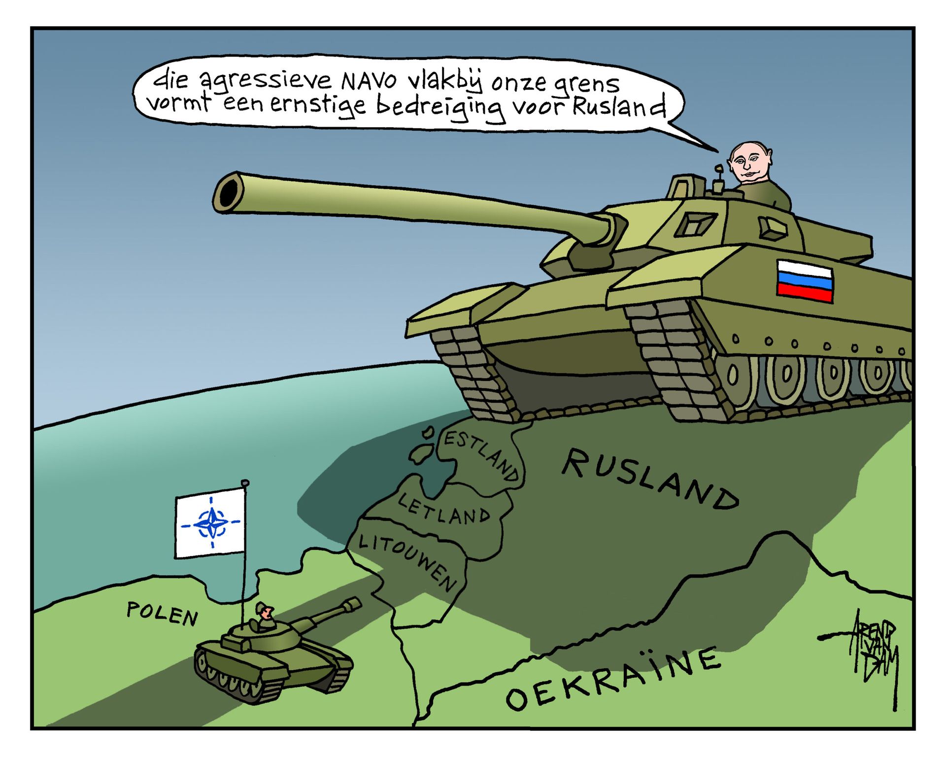 NAVO&OostEuropa&Poetin